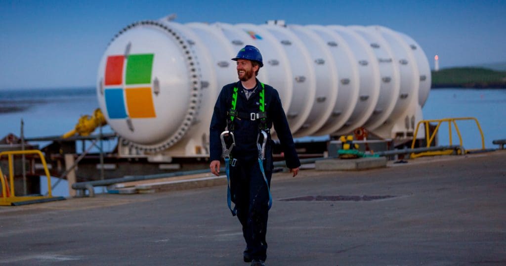 Microsoft installe un centre de données sous la mer au large de l’Ecosse