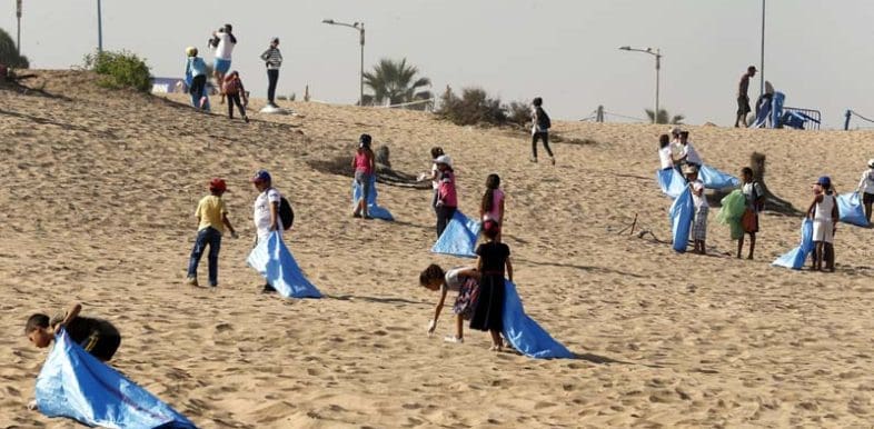 Journée mondiale de l’environnement: Opération de nettoyage de la plage des Oudayas de Rabat le 5 juin
