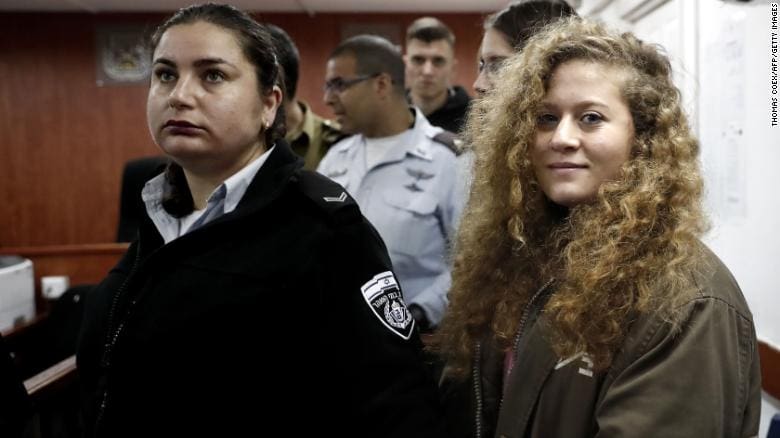 Ahed Tamimi devenue icône de la résistance palestinienne, libérée de prison