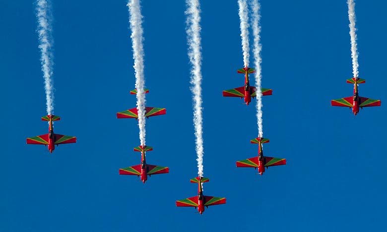 Fête du Trône: les Forces Royales Air organisent des shows aériens dans les villes suivantes