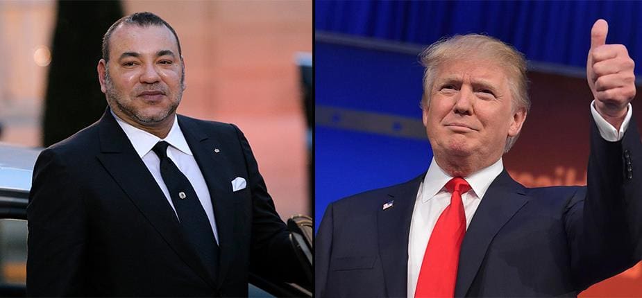 Le roi Mohammed VI félicite Trump à l’occasion de la fête de l’Indépendance de son pays