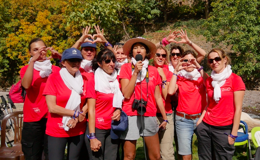 Trek des Gazelles: 250 marraines du cœur se mobilisent pour faire une marche en soutien aux enfants atteints du cancer