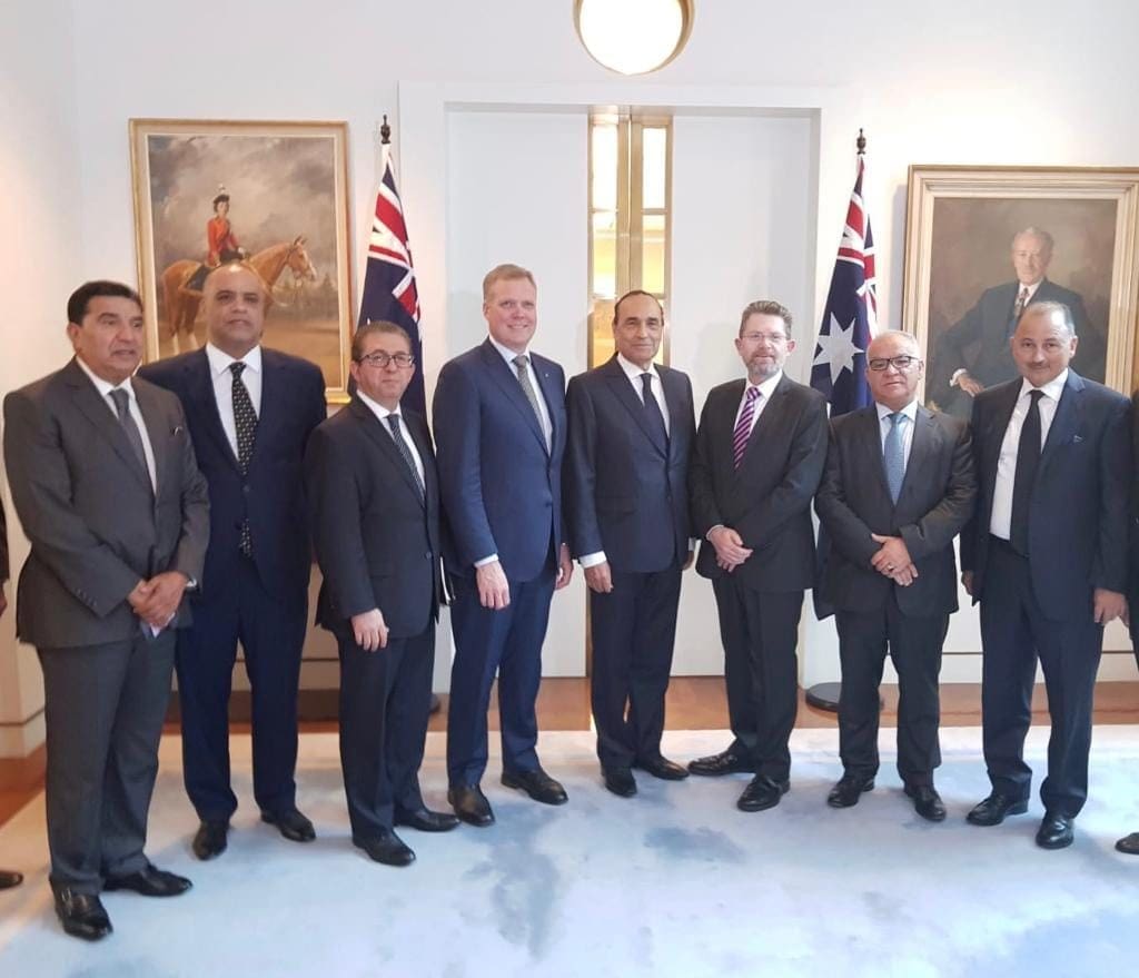 Le président de la Chambre des Représentants en visite à Canberra