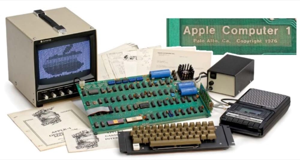 Un ordinateur Apple 1 vieux de plus de 40 ans vendu 375.000 dollars