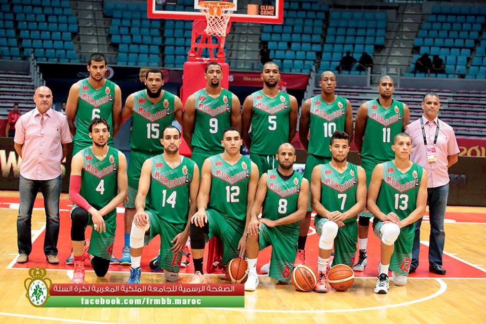 Éliminatoires Mondial Chine 2019: la sélection marocaine du Basketball affrontera la Tunisie