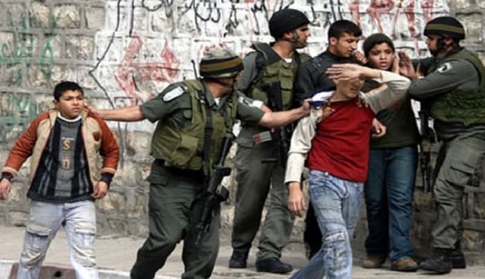 Palestine: 27 enfants condamnés par les autorités israéliennes à la détention administratives depuis 2015