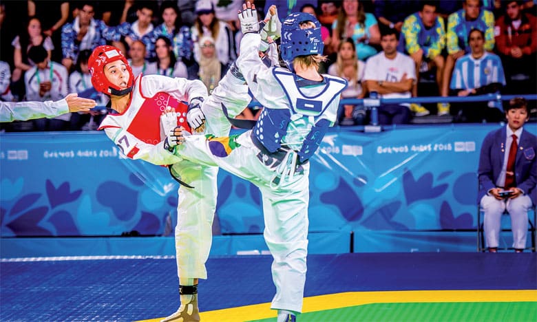JOJ 2018/Taekwondo: Safia Salih offre au Maroc sa première médaille d’argent