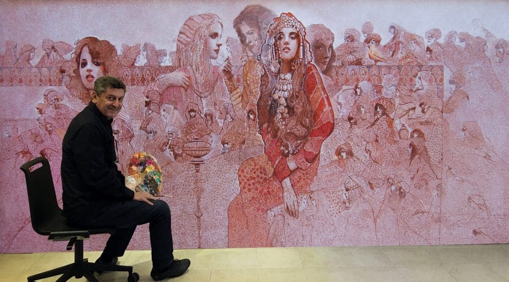 Mohammed VI présente ses condoléances à la famille de l’artiste peintre Abdelbasset Ben Dahman