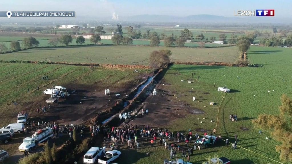 Explosion d’un oléoduc au Mexique: le bilan atteint 85 morts