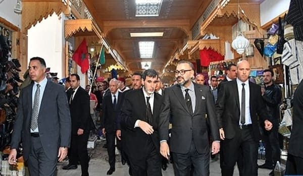 Rabat : le Roi Mohammed VI visite les projets de réhabilitation de l’ancienne médina