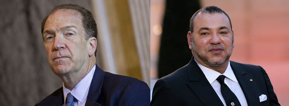 Message du roi à David Malpass, nouveau président de la Banque Mondiale