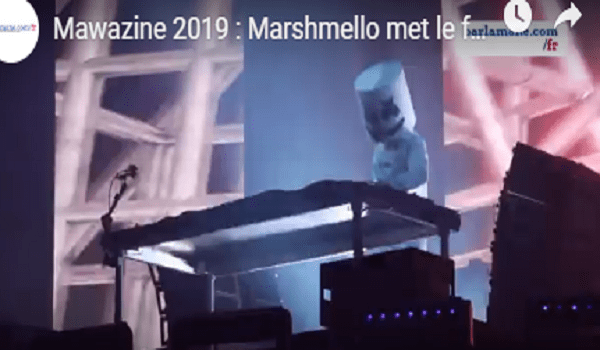 Marshmello met le feu à l’OLM-Souissi