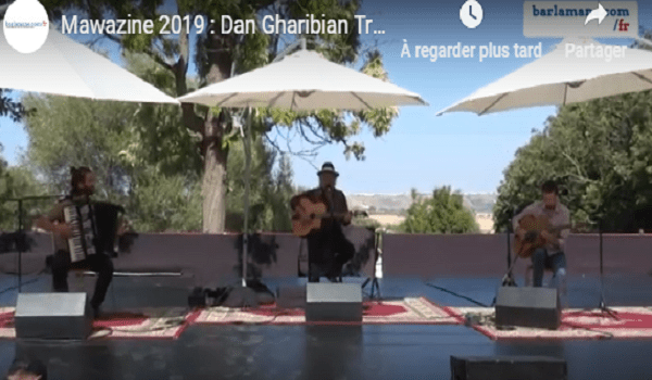 La magie de Dan Gharibian Trio a opéré au Chellah