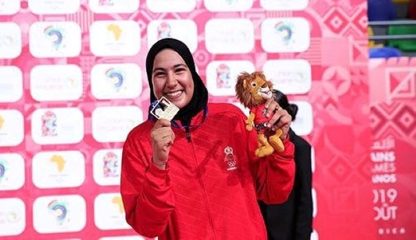Jeux africains 2019-Taekwondo : la Marocaine Fatima-Ezzahra Aboufaras remporte la médaille d’or