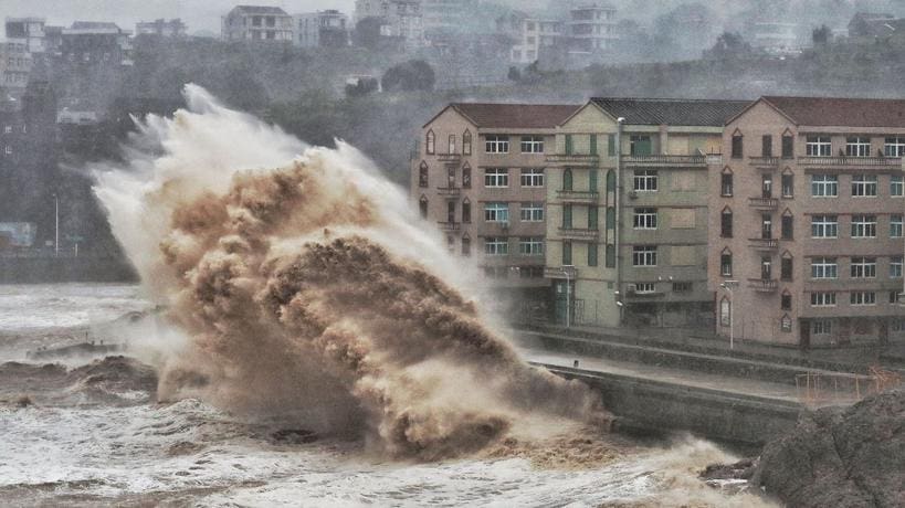 Typhon Lekima : la Chine en alerte, des morts et des disparus