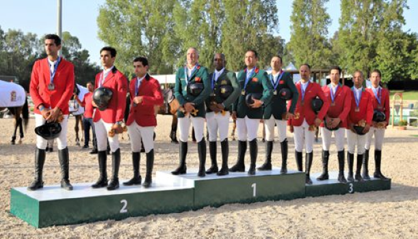 Jeux africains 2019-Sports équestres : le Maroc remporte la médaille d’or du saut d’obstacles par équipe