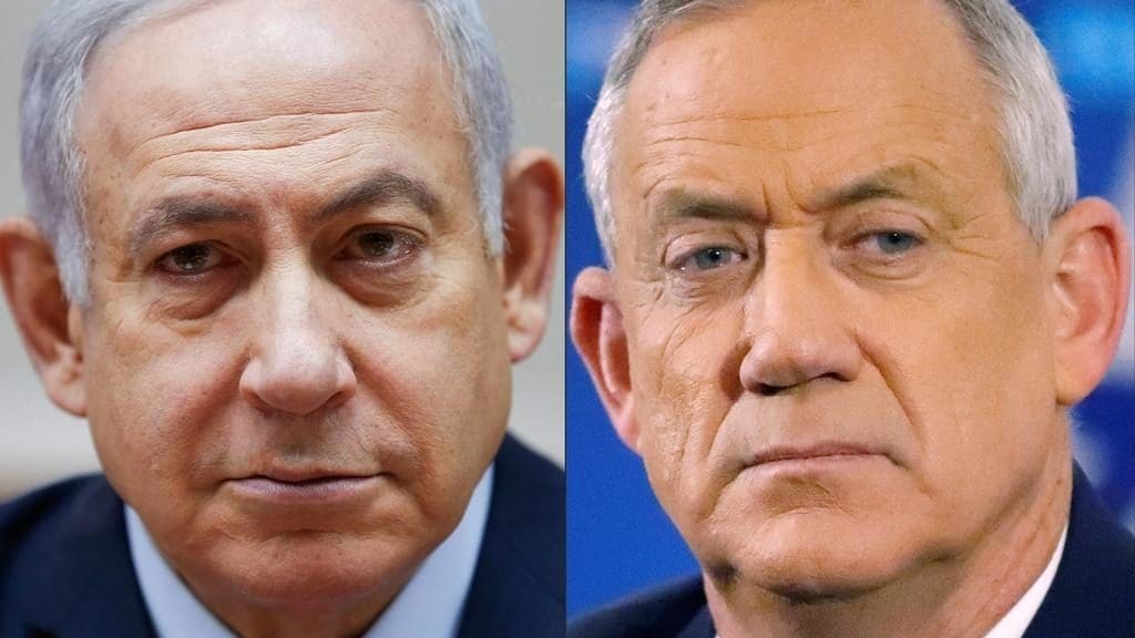 Benjamin Netanyahu et Benny Gantz sont au coude-à-coude selon les sondages de sortie des urnes