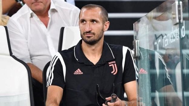 Chiellini sera absent six mois à cause d’une blessure au genou
