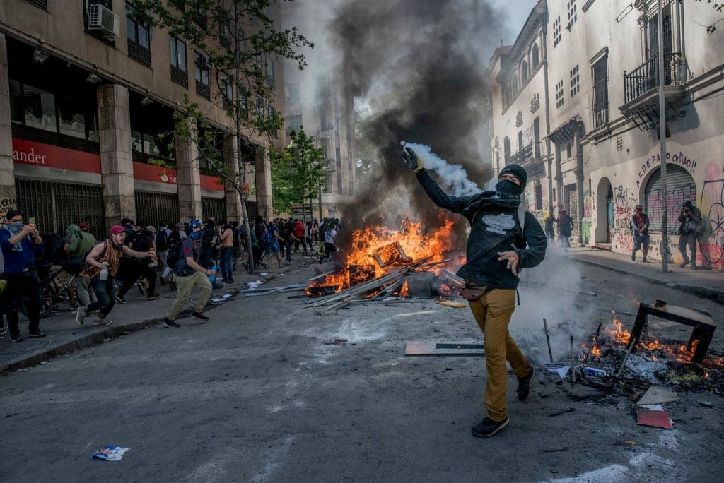Au cœur de la protestation collective au Chili