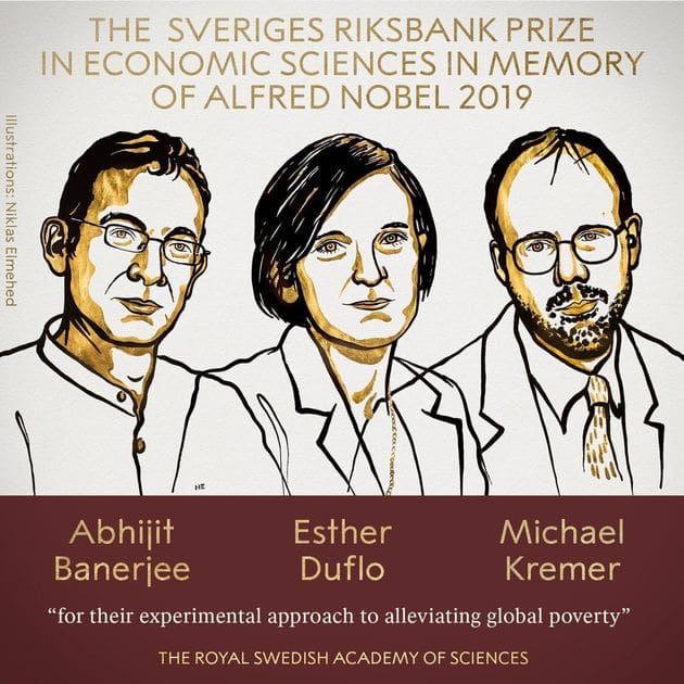 Le Nobel d’économie attribué à un trio pour ses travaux sur la lutte contre la pauvreté