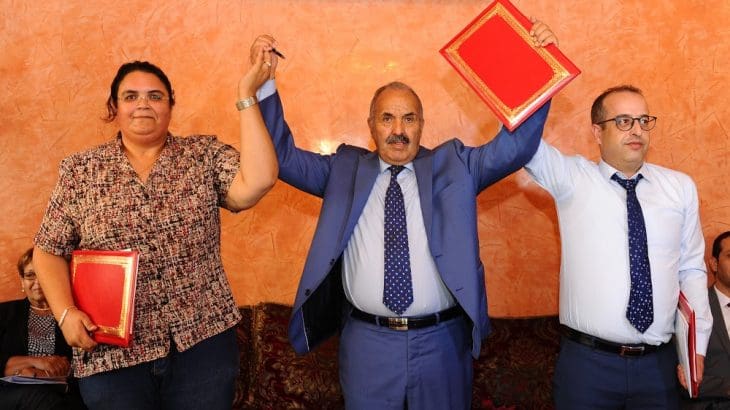Le PCS, Ennahda et l’UMD constituent une alliance politique baptisée « Al-Watan Awalan »