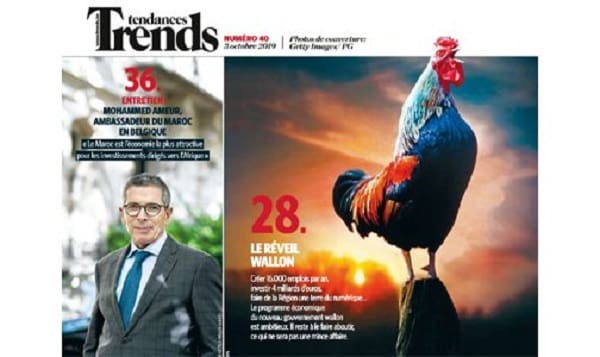 “Trends”, magazine belge écrit que le Maroc s’est érigé ces dernières années en hub continental