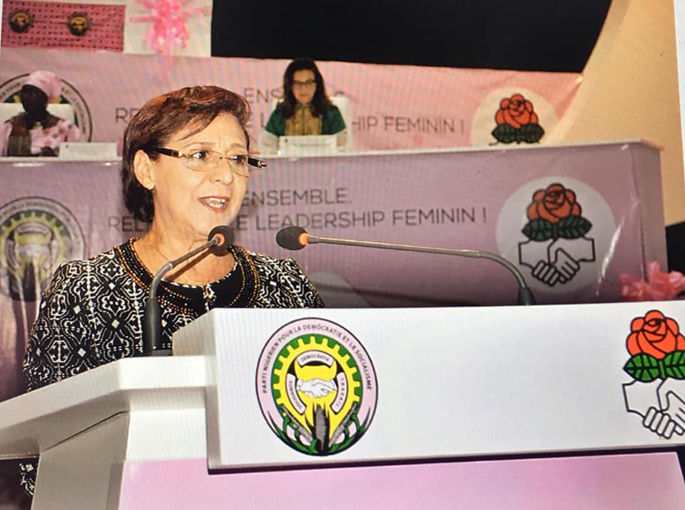A Niamey, Ouafa Hajji, défend une Afrique sereine et ouverte sur la parité totale