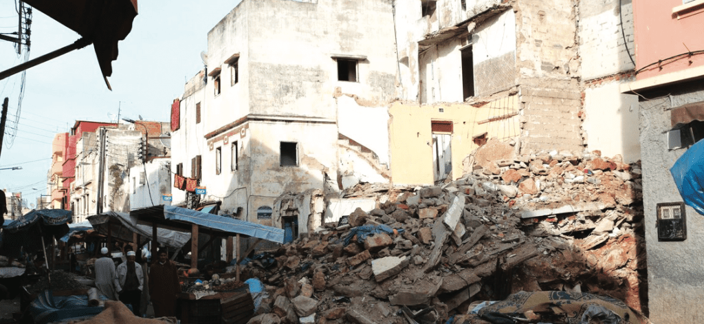 Reportage  : l’habitat menaçant ruine à l’ancienne médina de Casablanca