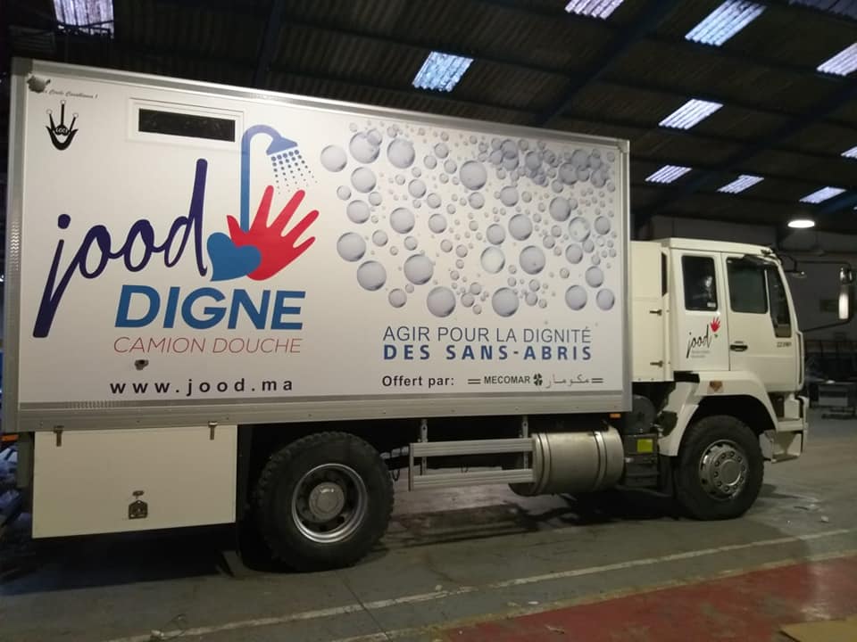 Casablanca : l’association Jood lance l’opération camion-douche au profit des sans abris le 2 décembre