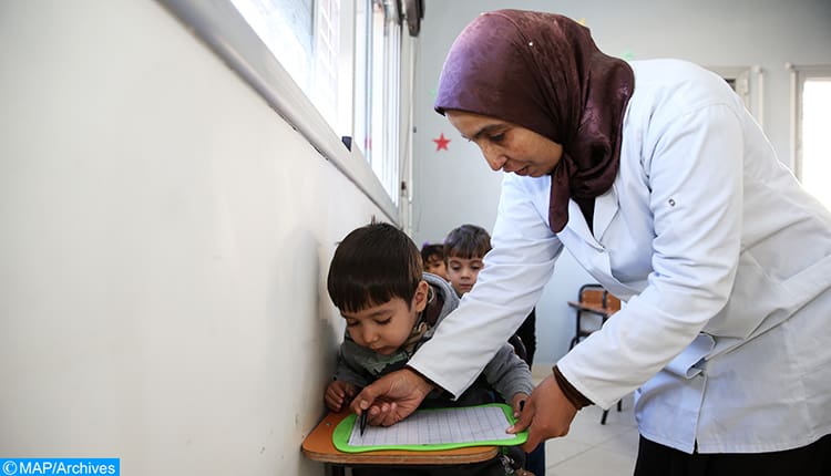 Grâce à l’INDH, une forte impulsion de l’enseignement préscolaire