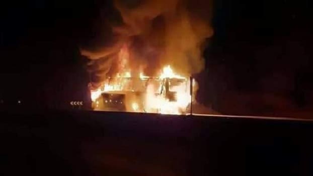 Un autocar prend feu sur la route d’Inzegane
