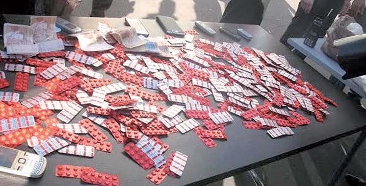 Salé : quatre arrestations dans une affaire de trafic de drogue et de psychotropes