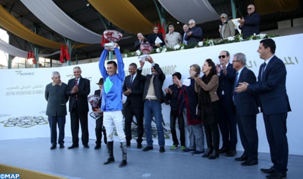 Le cheval Can vocifer remporte « le Grand Prix de SM le Roi Mohammed VI du pur-sang anglais »
