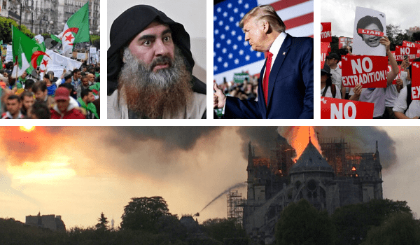 Rétrospective 2019 : voici les  événements qui ont marqué la scène internationale
