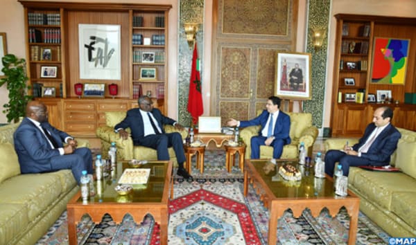 Nasser Bourita s’entretient avec ses homologues mauritanien, guinéen et ghanéen