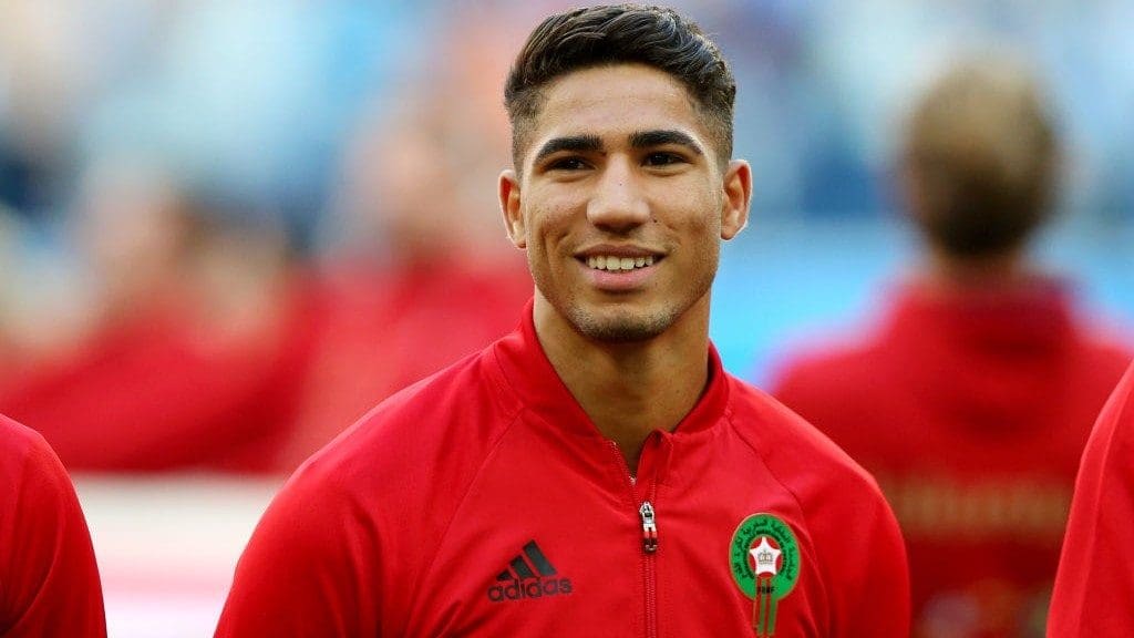 Achraf Hakimi en lice pour le titre de meilleur espoir africain de l’année
