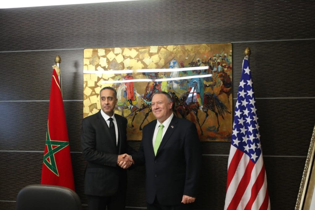 Abdellatif Hammouchi s’entretient avec le Secrétaire d’Etat américain