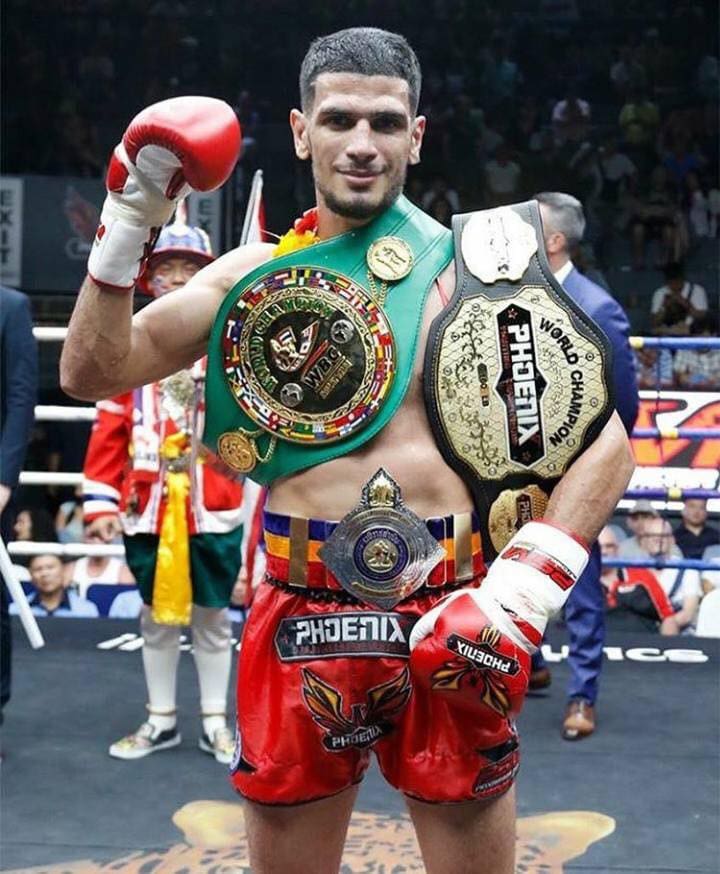 Muay-thaï : le champion du monde marocain Youssef Boughanem encadre une session d’entraînement