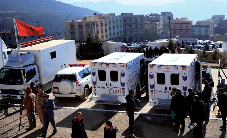 Province des Rhamna : plus de 1.000 bénéficiaires d’une caravane médicale