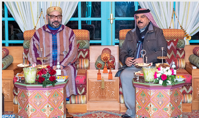 Rencontre entre le Monarque et le Roi du Bahreïn à Rabat