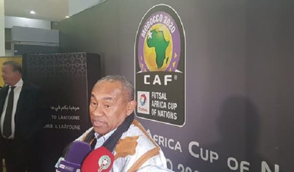 Ahmad Ahmad à Laâyoune pour la 6ème CAN de Futsal