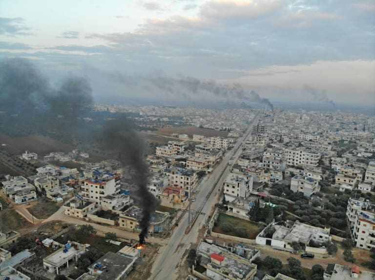Syrie : les forces du régime progressent dans le nord-ouest, 17 civils tués