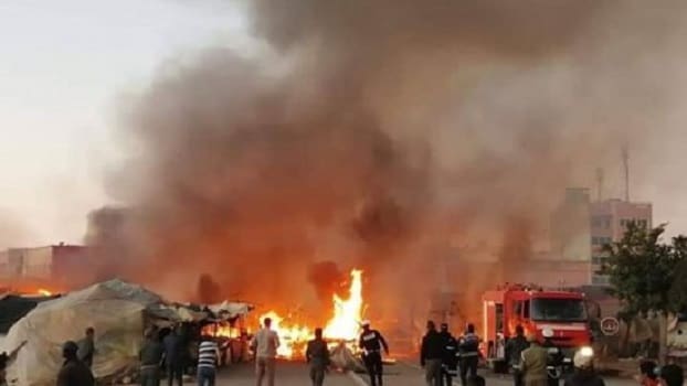 Biougra : un incendie dévastateur dans un marché
