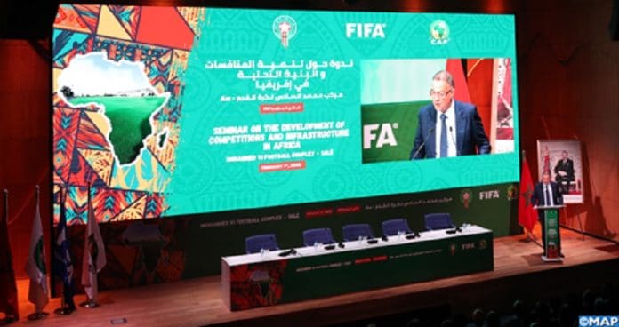 Salé : lancement de la journée d’études sur le développement des compétitions et des infrastructures footballistiques en Afrique