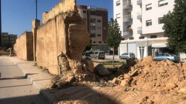 À Meknès, un mur ismaïlien  sacrifié sur l’autel de chantiers bâclés du PJD