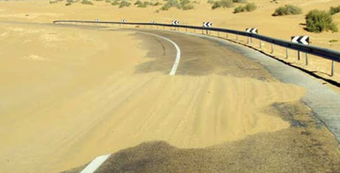 Circulation interrompue sur la RN Laâyoune-Gueltate Zemmour et la RR Laâyoune-Tarfaya
