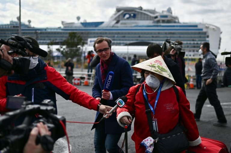 Coronavirus : les passagers sains du paquebot Diamond Princess débarquent au Japon
