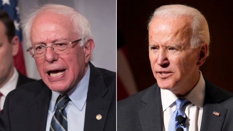 Primaires démocrates : Bernie Sanders et Joe Biden se disputent les suffrages des démocrates