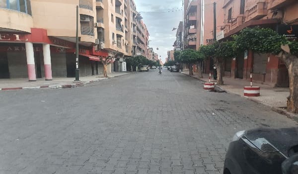 Marrakech : des rues désertes au 10ème jour de l’état d’urgence sanitaire