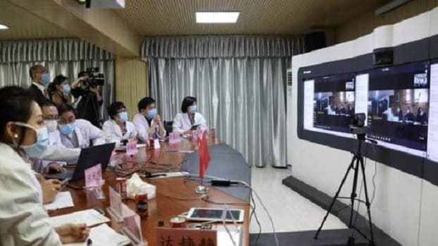 Coronavirus : des experts chinois partagent leur expérience avec leurs homologues marocains